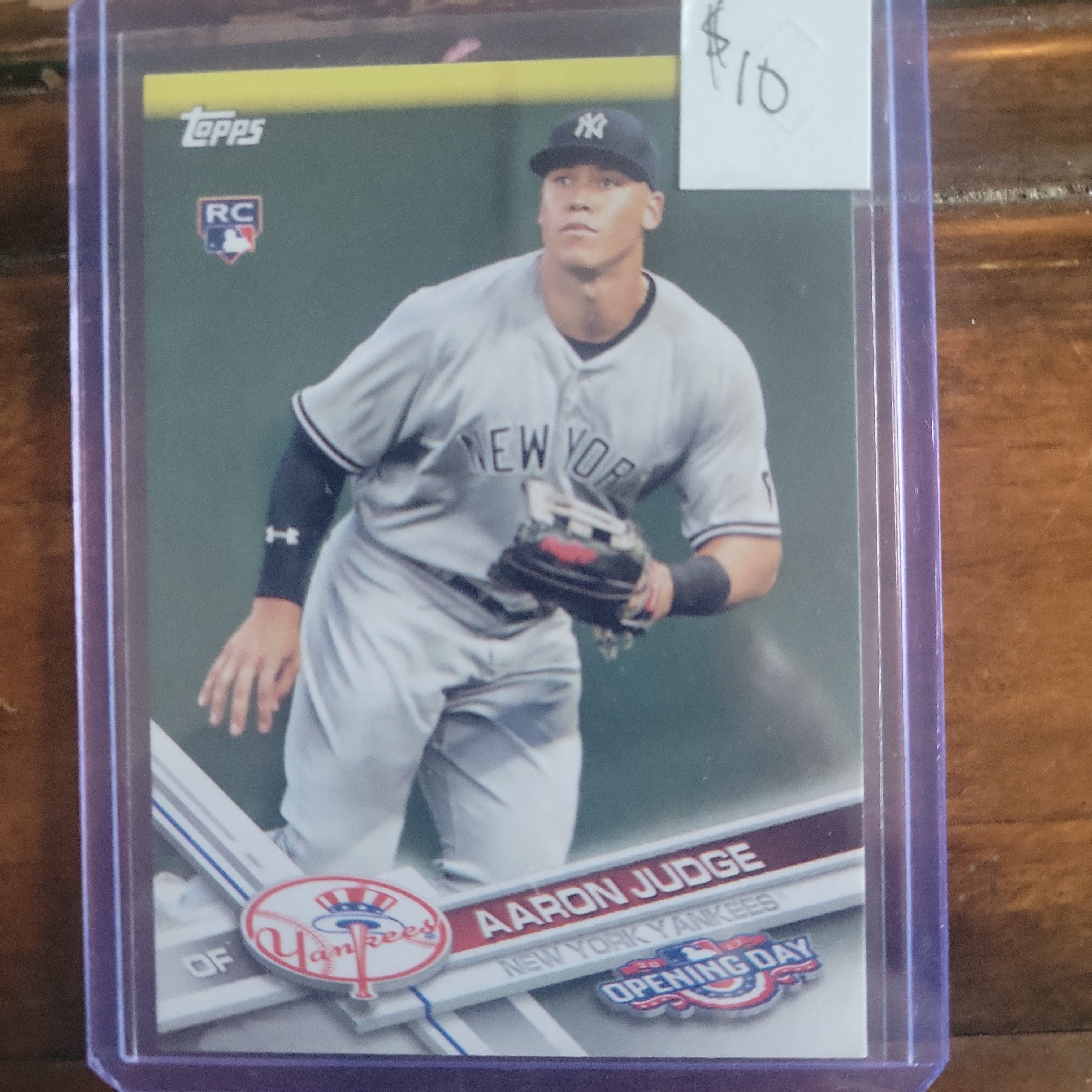 Aaron Judge Rookie 2017 Topps Gallery #117, Yankees ROY, All Rise